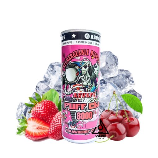 Asvape Puff Can Strawberries