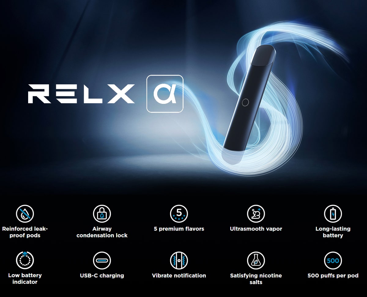 Relx Alpha Pod Kit 1