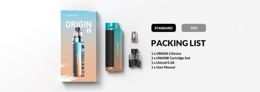 Bộ sản phẩm Oxva Origin2