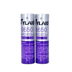 cylaid tím 18650 30a 2400mah