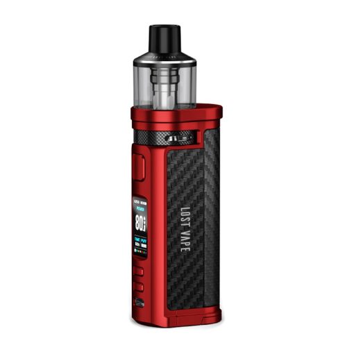 Matt Red Carbon Fiber